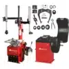 THA-28 Tire Wheel Changer and WBS-500 Tire Wheel Balancer with Wheel Hood Protector Combo New Intergrated Power Unit 3 Year Warranty