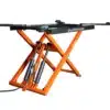 6,600LB Portable Mid-Rise Scissor Lift - HW-SL6600X